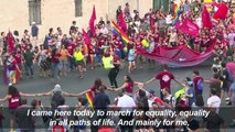 Thousands join Gay Pride parade in Jerusalem