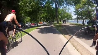 Biking around Minneapolis, Minnesota