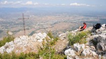 DOM.20-08-17- CIMA DI SPRONE MARAONI DAL PAESE DI GORGA SUI MONTI LEPINI.