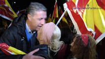 Llefià (Badalona) en pie y 'hasta las narices de las mentiras' del separatismo 'cobarde'