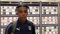 La réaction de Jules Koundé après Bordeaux-Ventspils