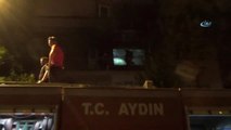 Aydın'da Yangın Paniği... Binanın 2. Katında Çıkan Yangın, Diğer Katlara Sıçramadan Söndürüldü