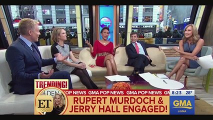 Rupert Murdoch and Jerry Hall Engaged After Whirlwind Romance
