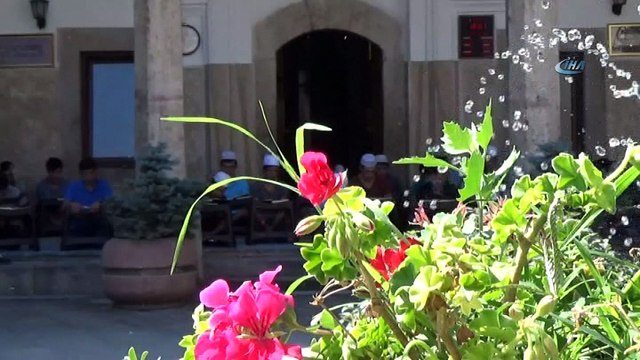 Sekizgen yapısıyla benzersiz Büyük Ağa Medresesi 530 yıldır hafız yetiştiriyor...Büyük Ağa Medresesi havadan görüntülendi