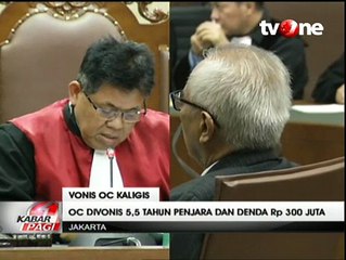 Divonis 5,5 Tahun Penjara, OC Kaligis Langsung Minta Banding