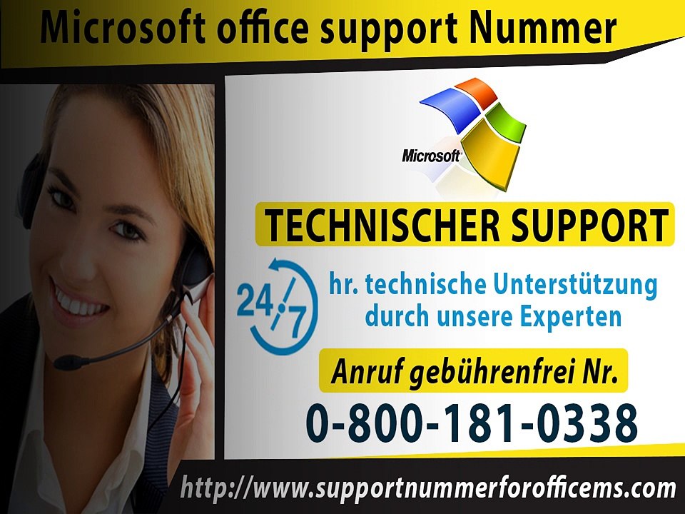 Die Microsoft Office Support Nummer 0800-181-0338 hilft, Office-Probleme zu beheben.