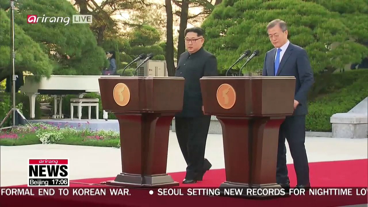 Blue House evaluates progress 100 days since Panmunjom Declaration