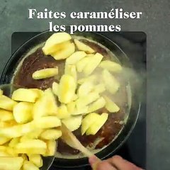 Une tarte tatin minute et si bonne !▶️ La recette :