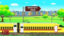 Learning Train For Children | Railway Vehicles | Fun and Educational Learning Videos