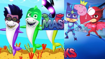 Five Little Babies Jumping On The Bed Gekko Catboy Owlette Romeo Night Ninja