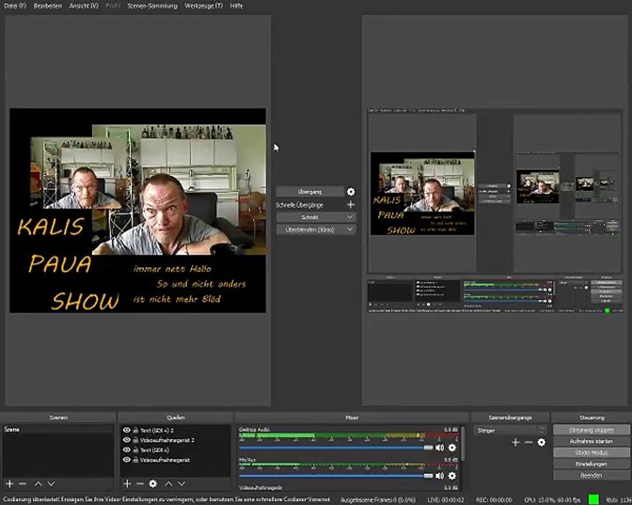 Livestream von KALIMERO MIT SO PREO IST SO