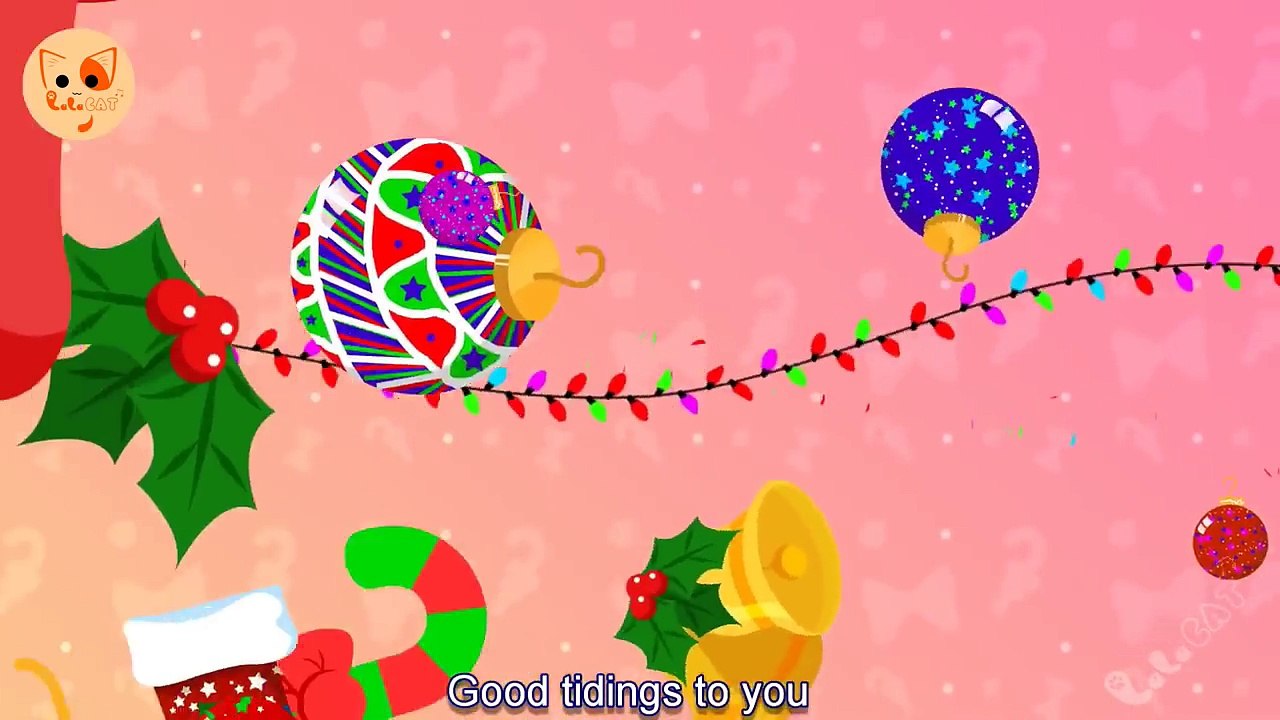 We Wish You A Merry Christmas Christmas Songs Xmas Songs English Subtitle Lala Cat Officia