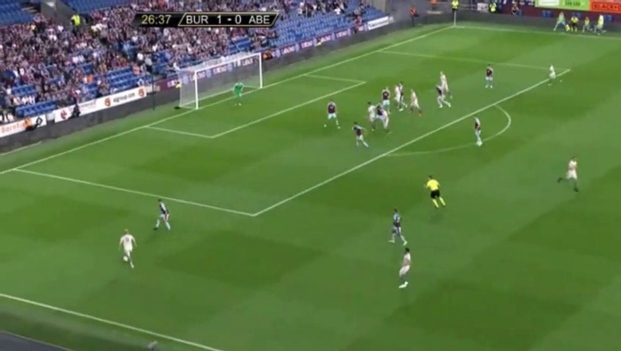 Lewis Ferguson Goal - Burnley  vs Aberdeen 1-1  02/08/2018