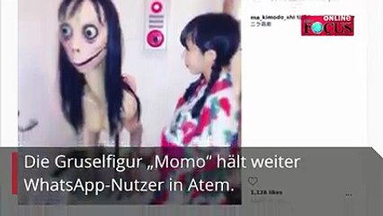 Die Gruselfigur „Momo“ hält weiter WhatsApp-Nutzer in Atem. Inzwischen kontaktieren auch immer mehr YouTuber die fremde Nummer. Doch nach wie vor ist unklar, we