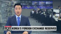 Korea's foreign exchange reserves topped US$ 402.5 bil. in July