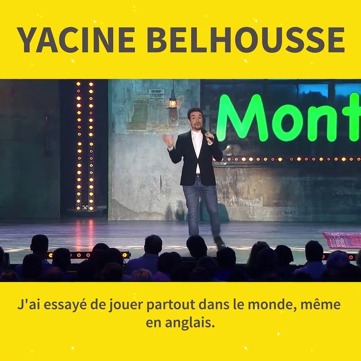 Les animaux font-ils des blagues ? Yacine Belhousse vous répond ! Merci Montreux Comedy