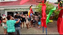Dancing Moko Jumbies, sweet steel pan music, selfies, smiles, what more can you ask for? This is how Pure Grenada, Spice of the Caribbean welcomed Carnival Fasc