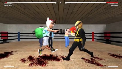 Gmod Sandbox Funny Moments EPIC RAGDOLL COMBAT!