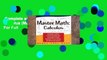 Complete acces  Master Math: Calculus (Master Mathematics)  For Full