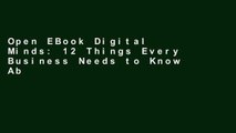 Open EBook Digital Minds: 12 Things Every Business Needs to Know About Digital Marketing (2nd
