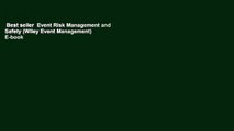 Best seller  Event Risk Management and Safety (Wiley Event Management)  E-book