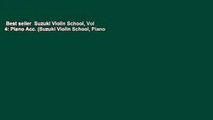 Best seller  Suzuki Violin School, Vol 4: Piano Acc. (Suzuki Violin School, Piano
