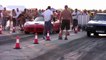 Chevy Caprice Coupe Vs. Dodge Viper Drag Race