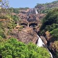 Dudhsagar waterfalls ❤️Video by  x_roman #goa #india #travel #train