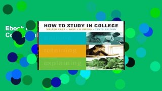 Ebook How to Study in College Full
