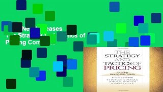 Trial New Releases  The Strategy and Tactics of Pricing Complete