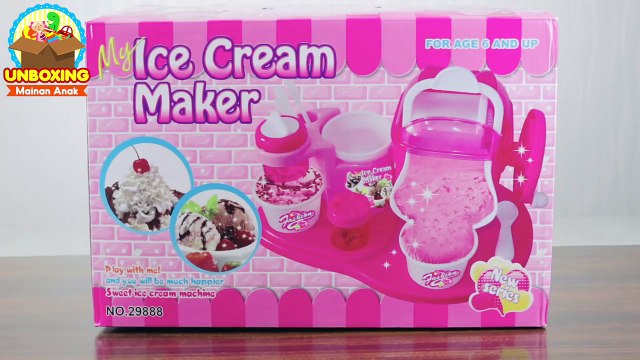 Mainan Anak My Ice Cream Maker Make Your Own Ice Cream