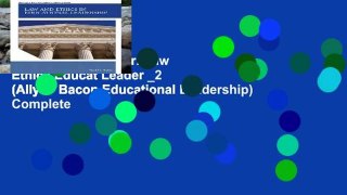 Full version  Stader: Law Ethics Educat Leader _2 (Allyn   Bacon Educational Leadership) Complete