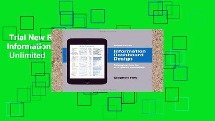 Trial New Releases  Information Dashboard Design  Unlimited