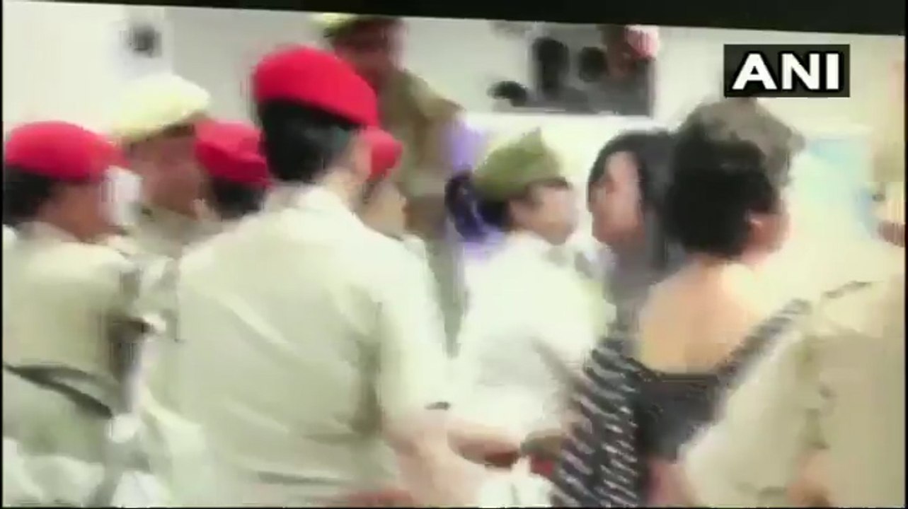 Assam NRC: Video shows TMC MP assaulting constable at airport