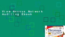 View Nessus Network Auditing Ebook
