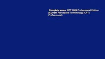 Complete acces  CPT 2009 Professional Edition (Current Procedural Terminology (CPT) Professional)