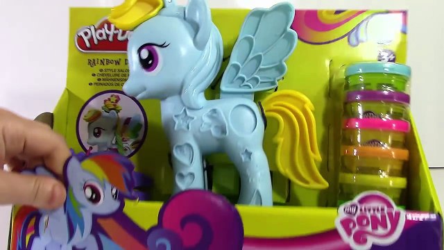 Play Doh My Little Pony Oyun Hamuru Seti Rainbow Dash Style Salon