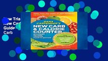 New Trial Dana Carpender s New Carb Counter: Your Complete Guide to Total Carbs, Net Carbs,