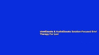 viewEbooks & AudioEbooks Solution-Focused Brief Therapy For Ipad
