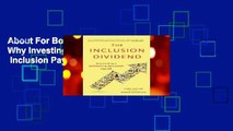 About For Books  Inclusion Dividend: Why Investing in Diversity   Inclusion Pays off Complete