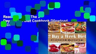 Reading Online The 2 Day a Week Diet Cookbook D0nwload P-DF