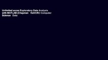 Unlimited acces Exploratory Data Analysis with MATLAB (Chapman   Hall/CRC Computer Science   Data