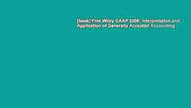 [book] Free Wiley GAAP 2006: Interpretation and Application of Generally Accepted Accounting