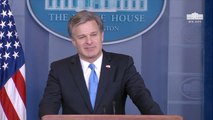 FBI Director Christopher Wray Responds Strongly To Election Interference