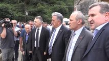 Rize'deki Şiddetli Yağış - Ulaştırma ve Altyapı Bakanı Turhan İncelemelerde Bulundu