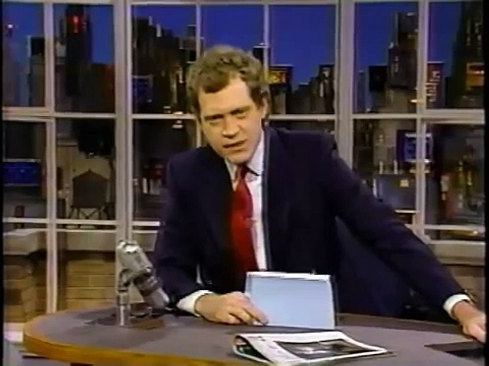 Late Night with David Letterman FULL EPISODE (3/1/89)