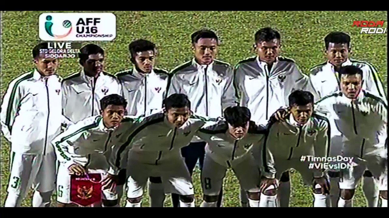 Indonesia vs Vietnam (4-2) • Highlights AFF U16 Championship 2018