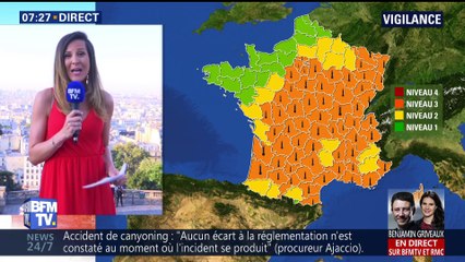 La météo pour ce vendredi 3 août 2018
