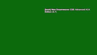 [book] New Dreamweaver CS5: Advanced ACA Edition (ILT)