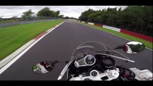 POV Motorcycle Speed Drive on Super Dangerous Road